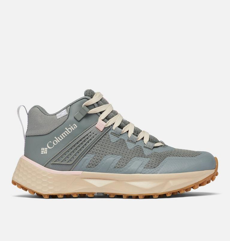 Women's Facet 75 Mid Outdry Waterproof Hiking Shoe, Color: Sedona Sage, Dusty Pink, image 3