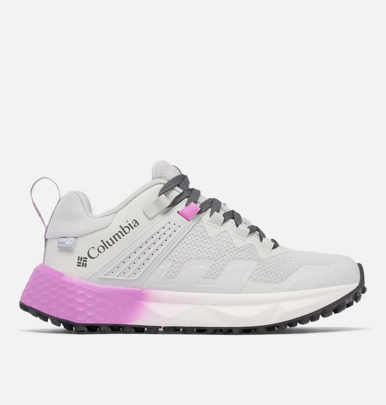 Women's Facet 75 Outdry Waterproof Hiking Shoe, Color: Grey Ice, Berry Patch, image 1