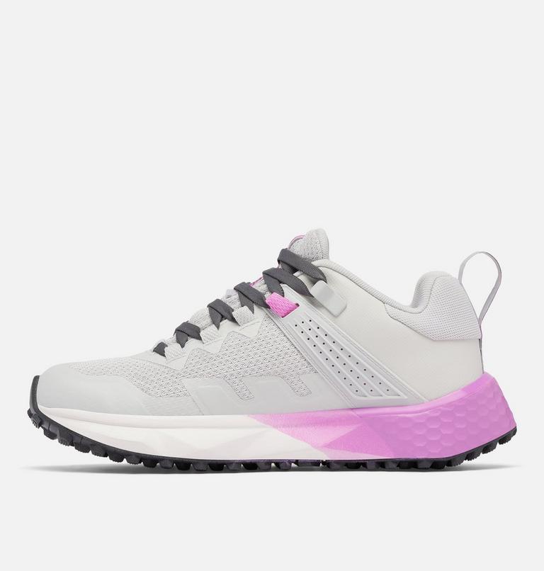 Women's Facet 75 Outdry Waterproof Hiking Shoe, Color: Grey Ice, Berry Patch, image 6