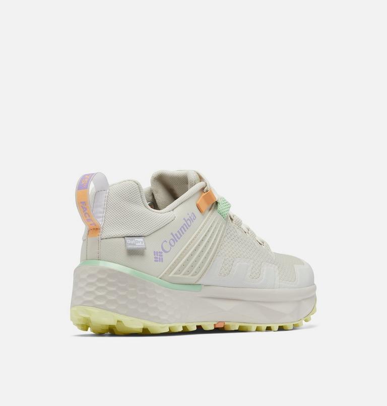 Women's Facet 75 Outdry Waterproof Hiking Shoe, Color: Light Sand, Frosted Purple, image 9