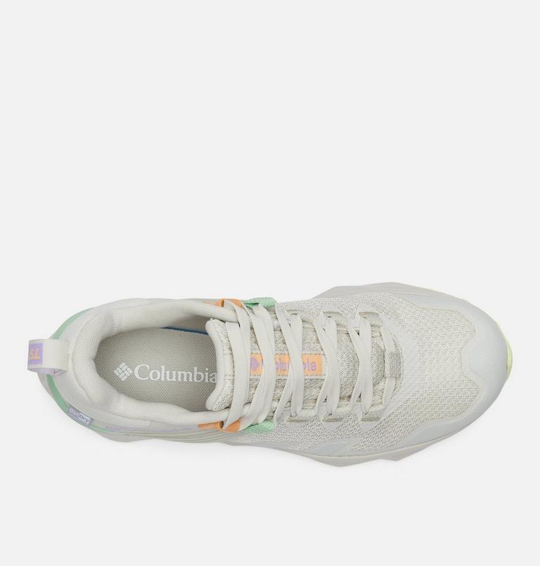 Women's Facet 75 Outdry Waterproof Hiking Shoe, Color: Light Sand, Frosted Purple, image 3