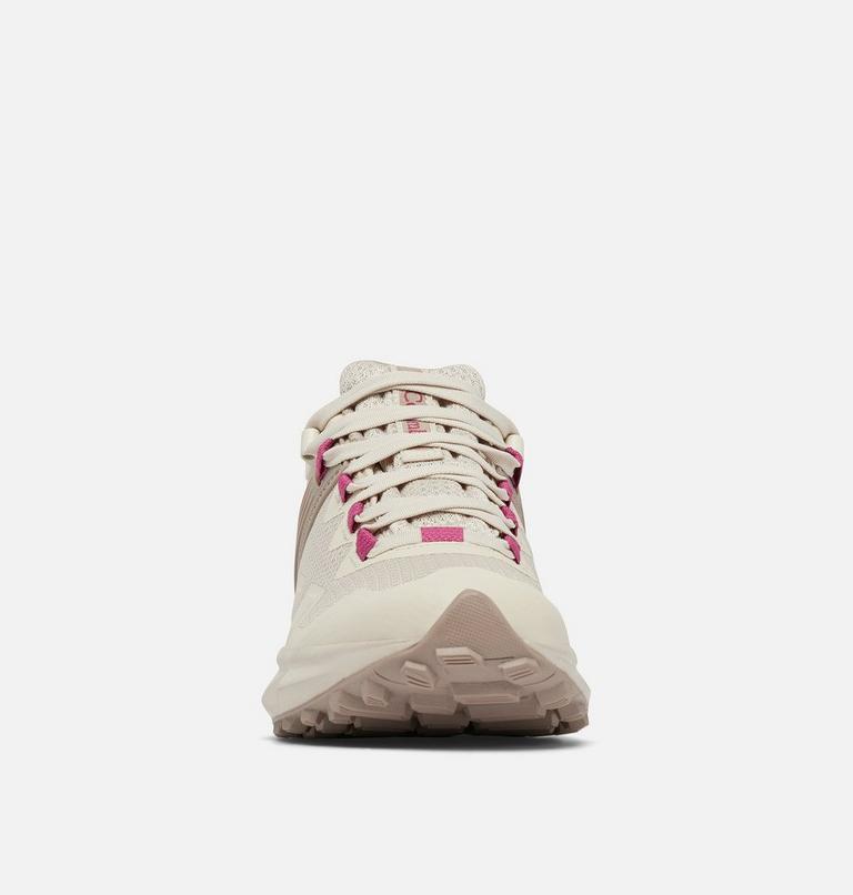 Women's Facet 75 Outdry Waterproof Hiking Shoe, Color: Dark Stone, Dark Fuchsia, image 8