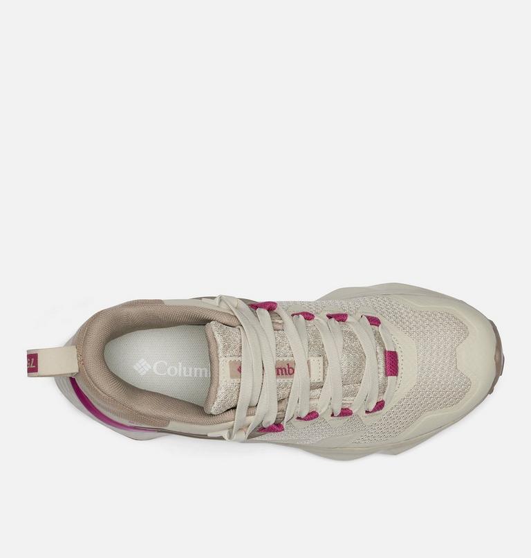 Women's Facet 75 Outdry Waterproof Hiking Shoe, Color: Dark Stone, Dark Fuchsia, image 4