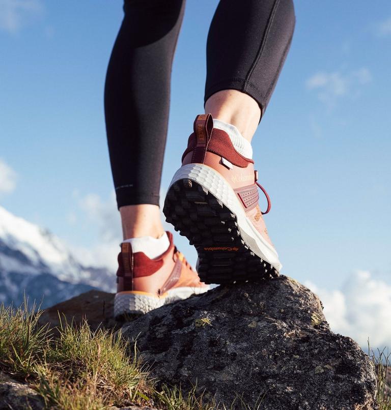 Women's Facet 75 Outdry Waterproof Hiking Shoe, Color: Beetroot, Sundance, image 11