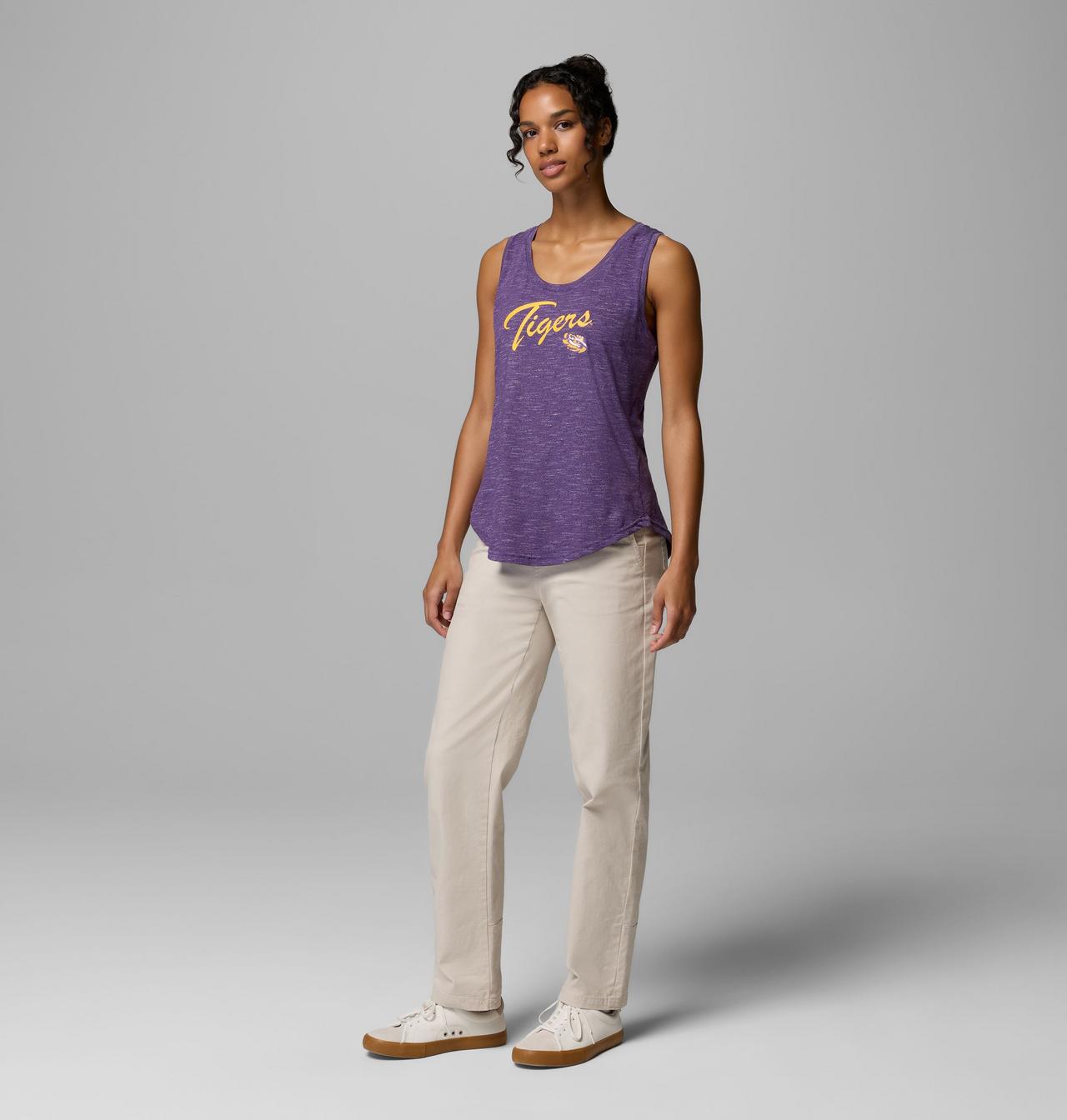 Women's Collegiate Cades Cape Tank - LSU 2