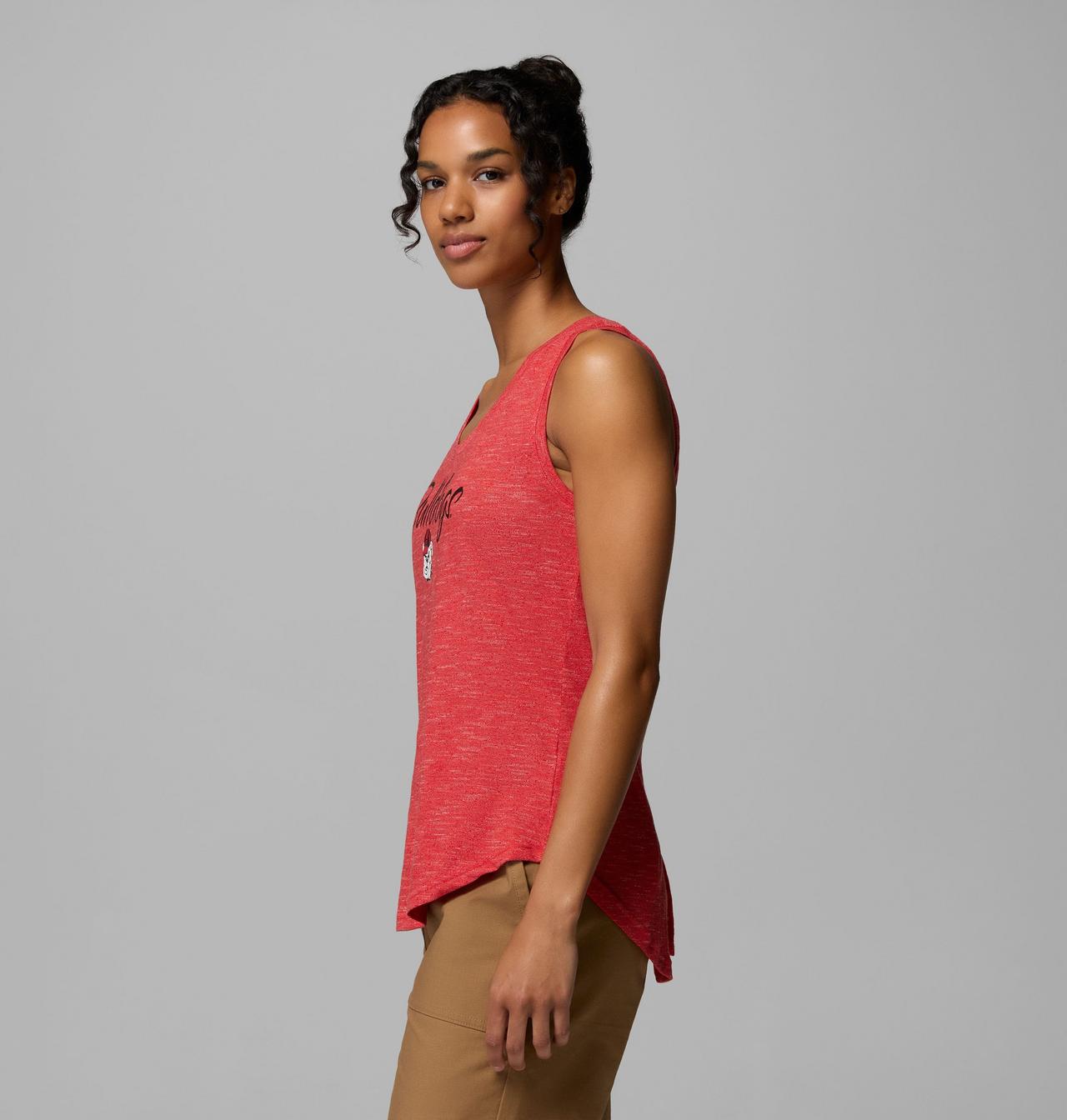 Women's Collegiate Cades Cape Tank - Georgia 4