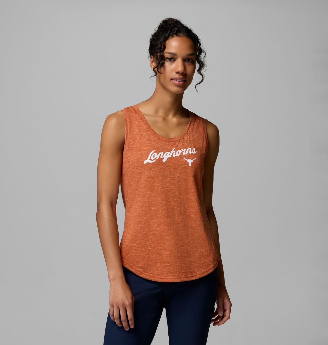 Women's Collegiate Cades Cape Tank - Texas 1
