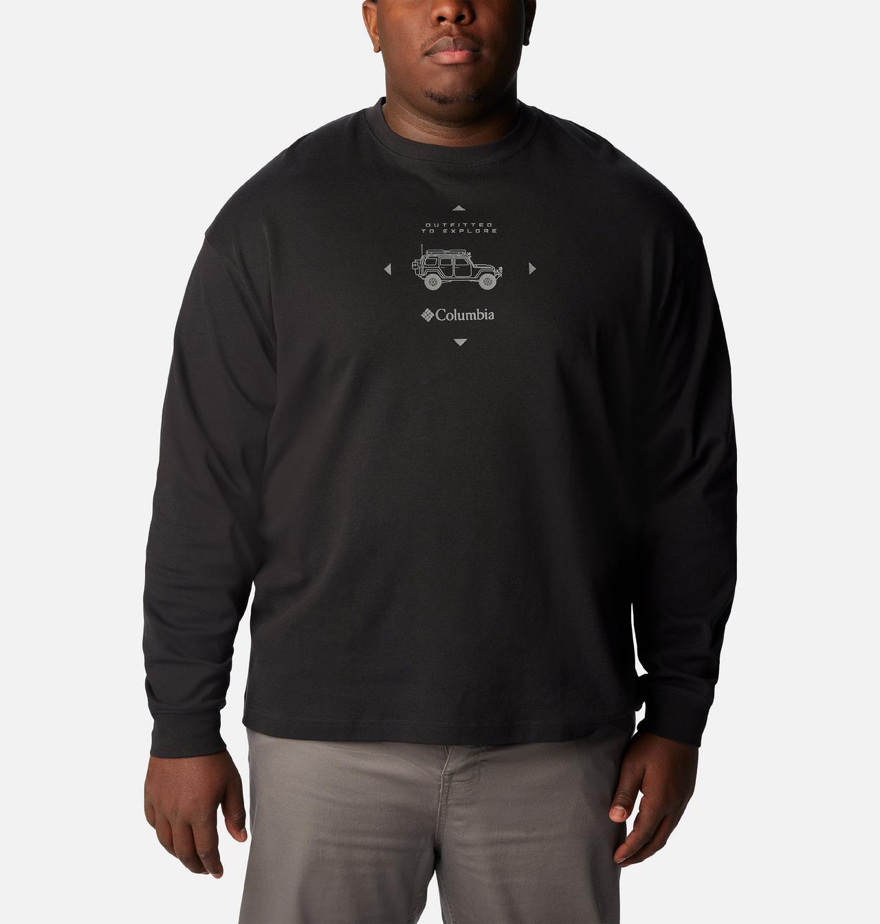 Men's Duxbery™ Relaxed Long Sleeve T-Shirt - Big 1