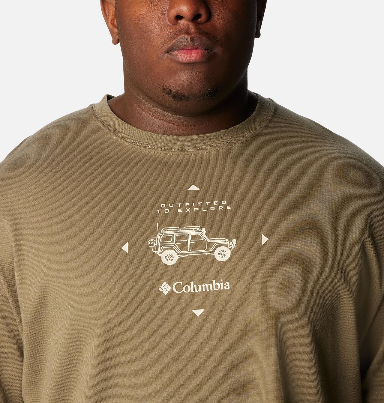 Men's Duxbery™ Relaxed Long Sleeve T-Shirt - Big 4