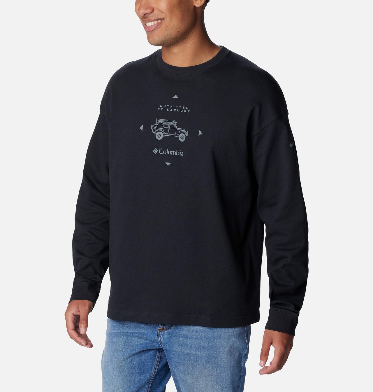 Men's Duxbery™ Relaxed Long Sleeve T-Shirt - Tall 5