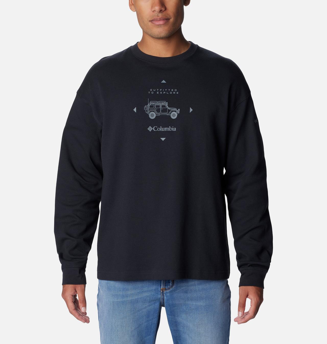 Men's Duxbery™ Relaxed Long Sleeve T-Shirt - Tall 1
