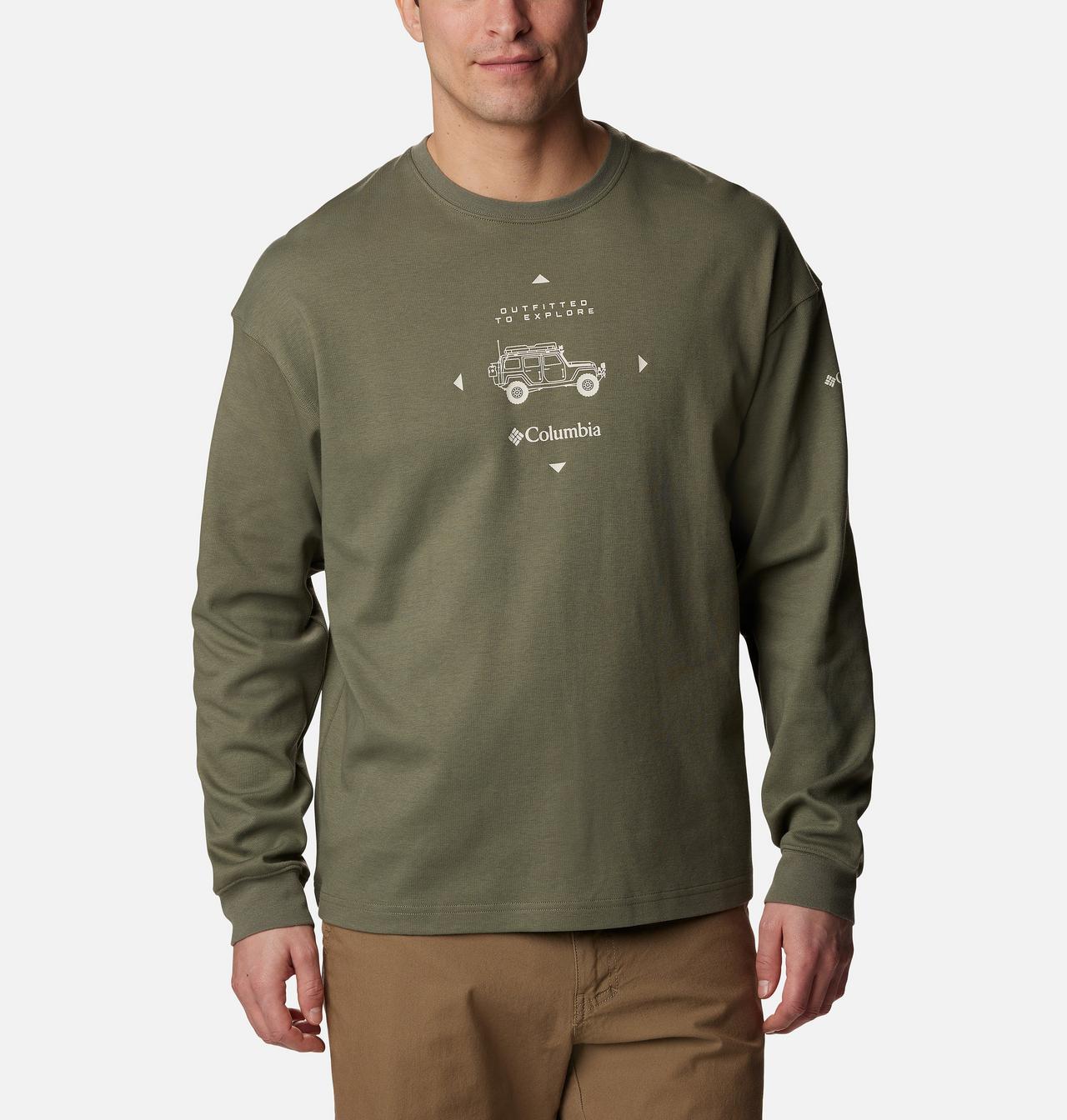 Men's Duxbery™ Relaxed Long Sleeve T-Shirt - Tall 1