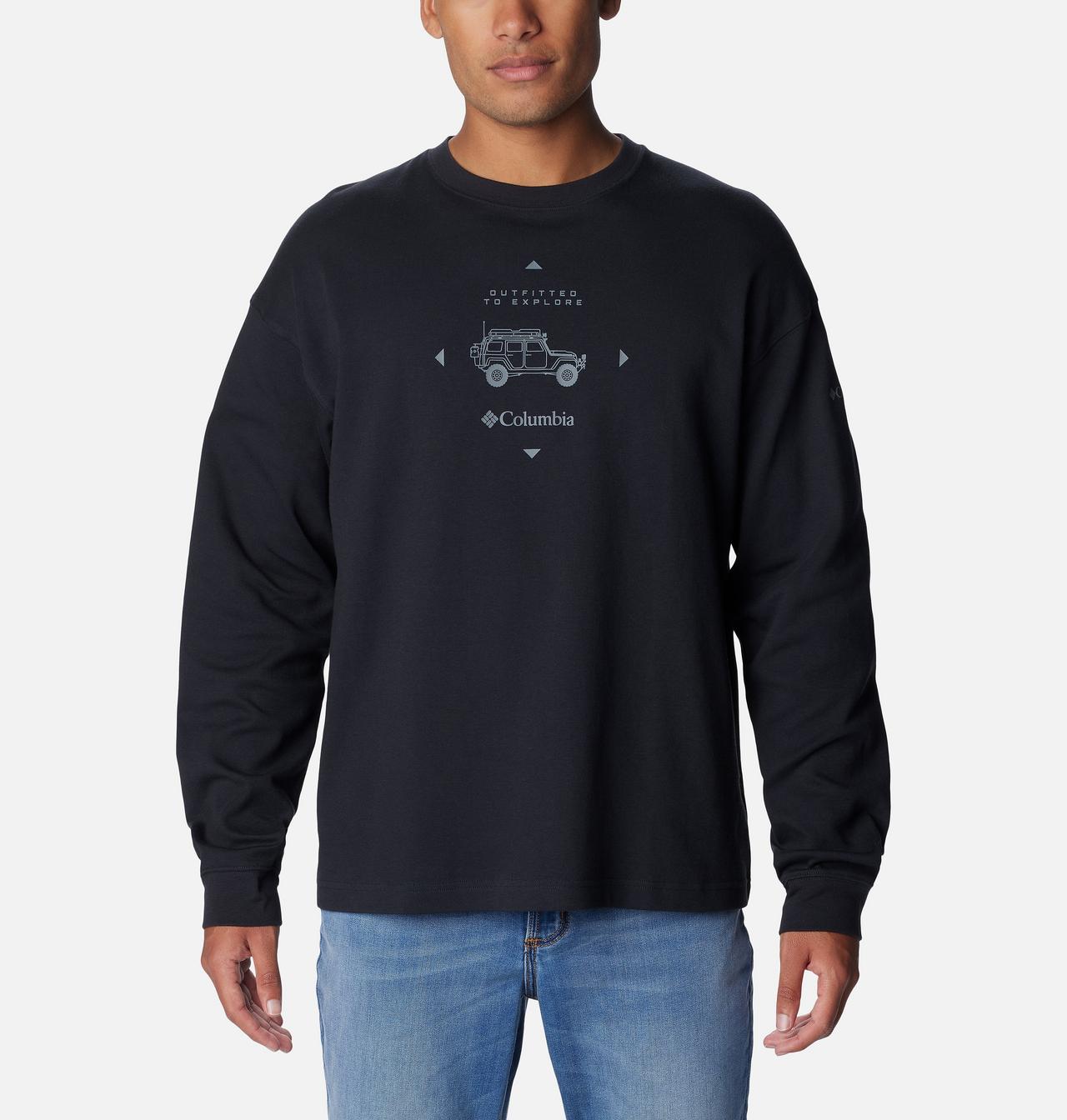 Men's Duxbery™ Relaxed Long Sleeve Crew 1