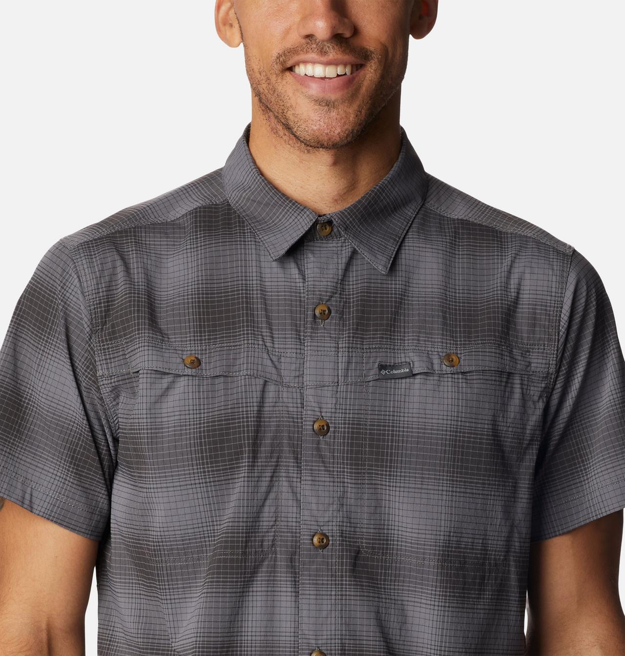 Chemise manches courtes à carreaux Newton Ridge™ Homme 4