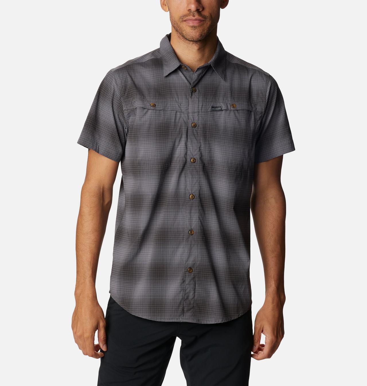 Chemise manches courtes à carreaux Newton Ridge™ Homme 1