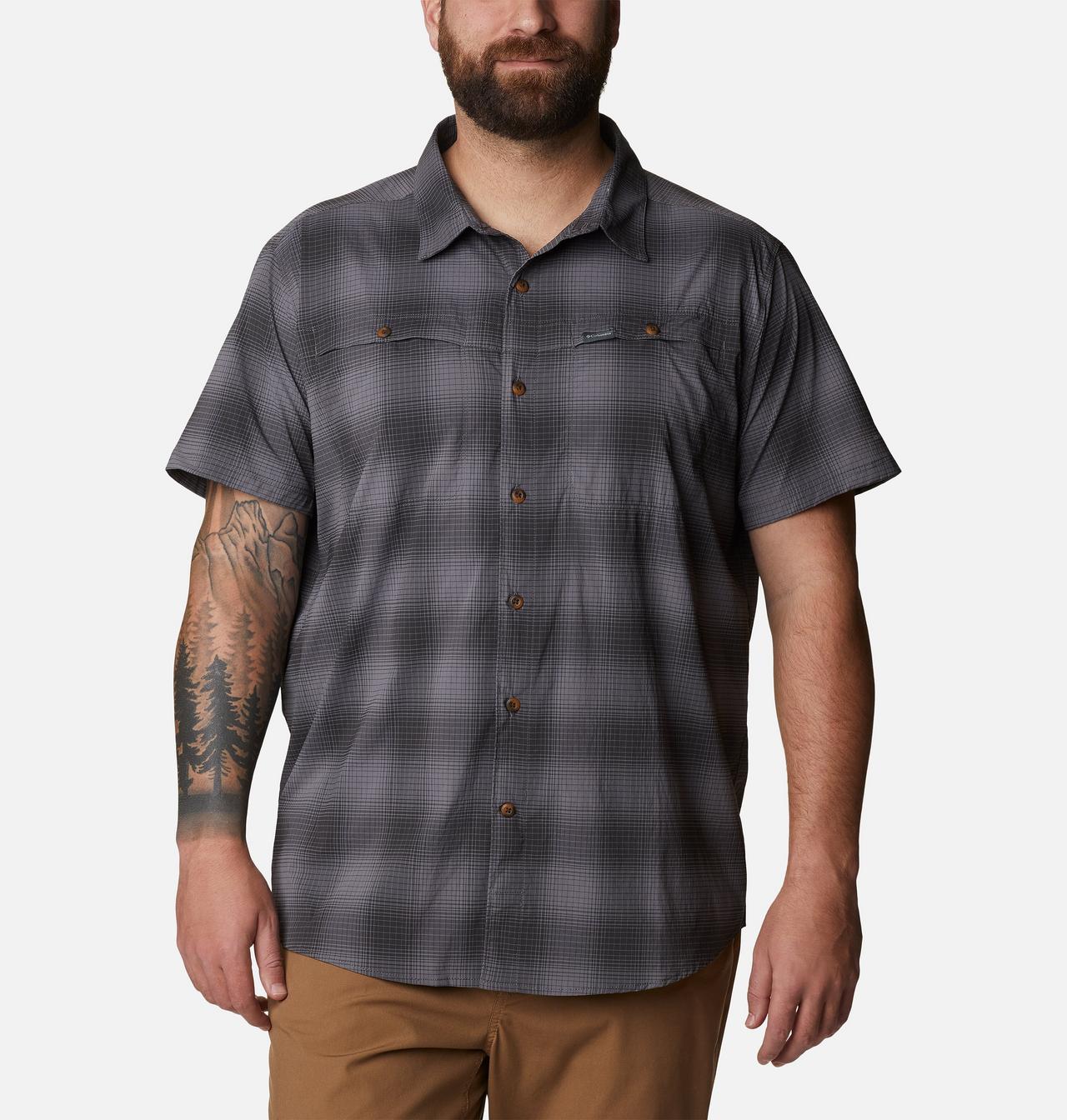 Men's Newton Ridge™ Plaid Short Sleeve Shirt - Big 1