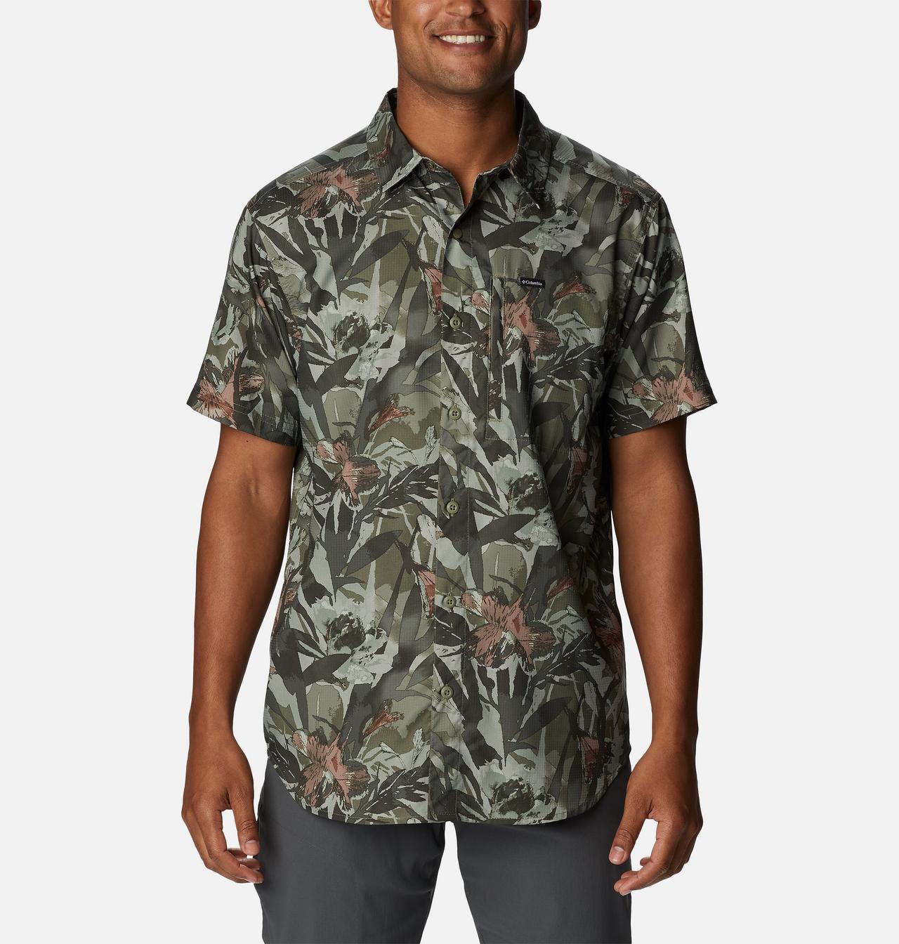 Men's Silver Ridge™ Utility Lite Novelty Short Sleeve Shirt 1