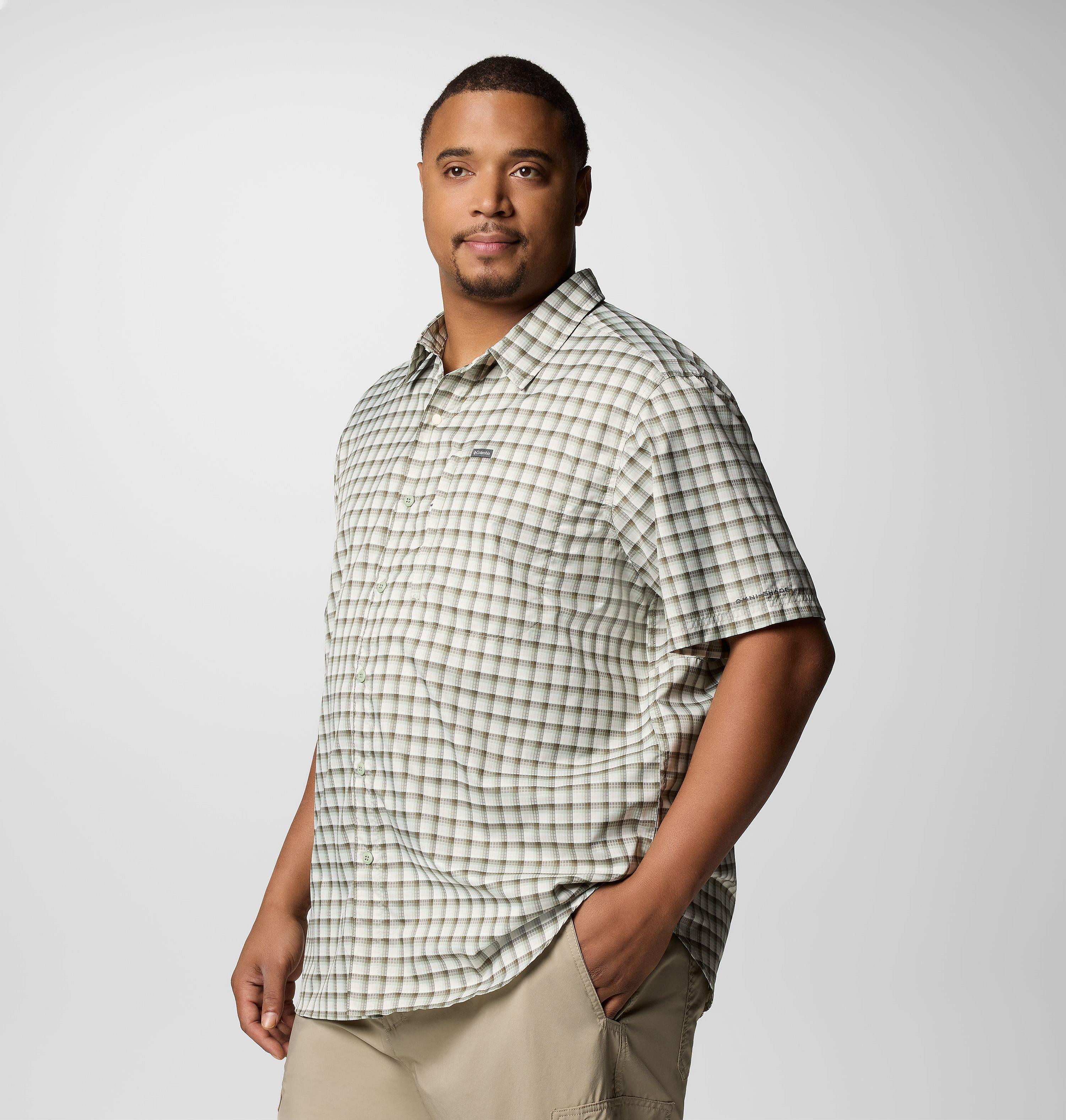 Men's Silver Ridge Utility Lite Novelty Short Sleeve Shirt - Big 4