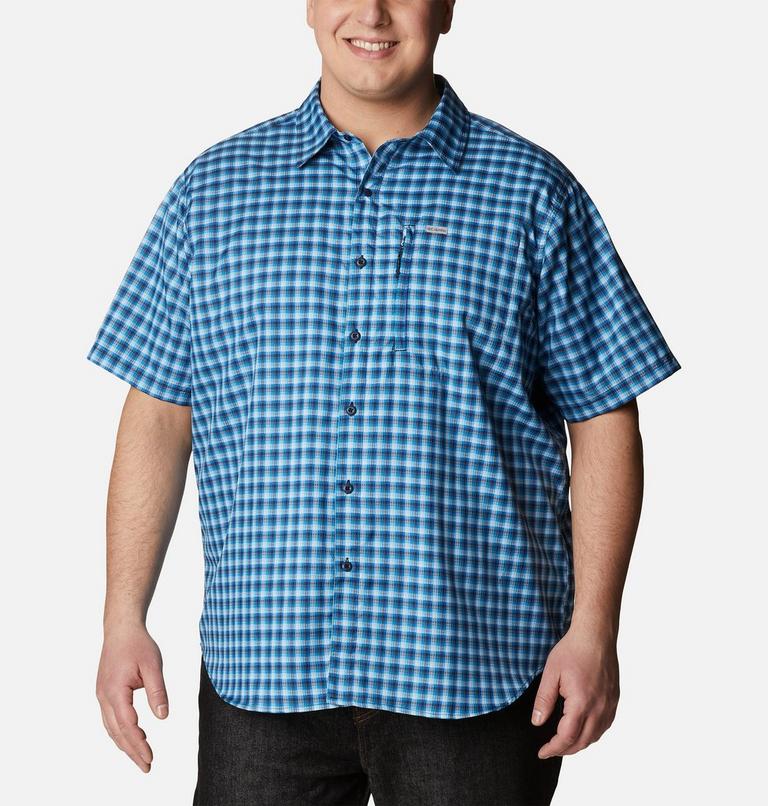 Silver Ridge Utility Lite Novelty SS, Color: Collegiate Navy Pulaski Plaid, image 1