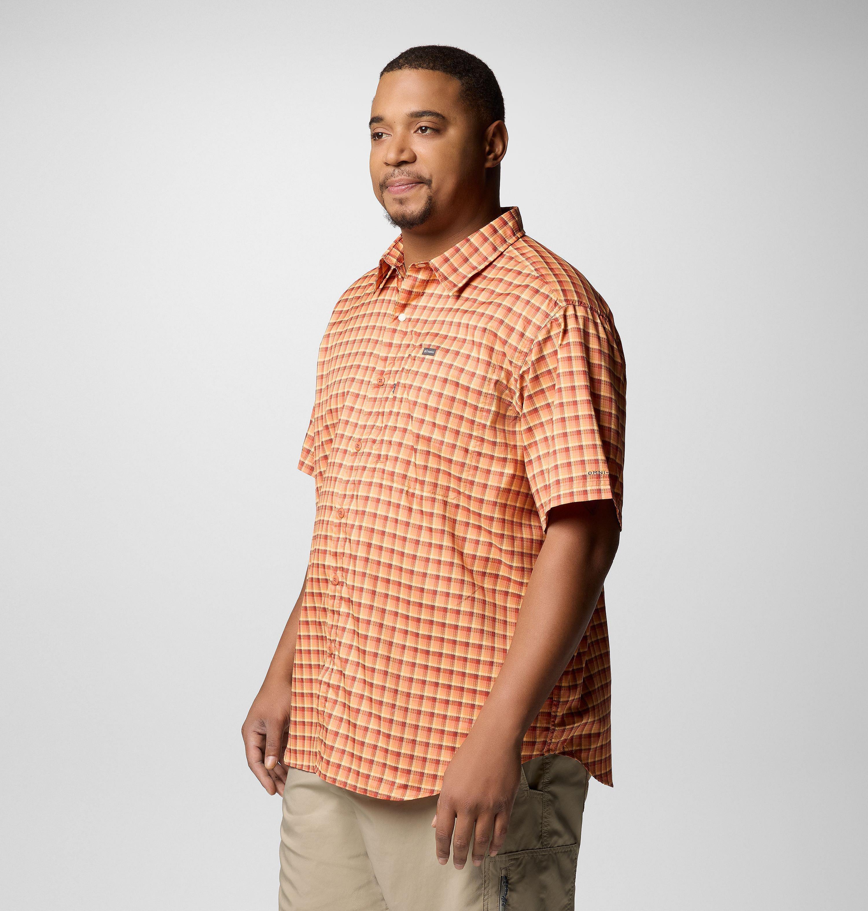 Men's Silver Ridge Utility Lite Novelty Short Sleeve Shirt - Big 4