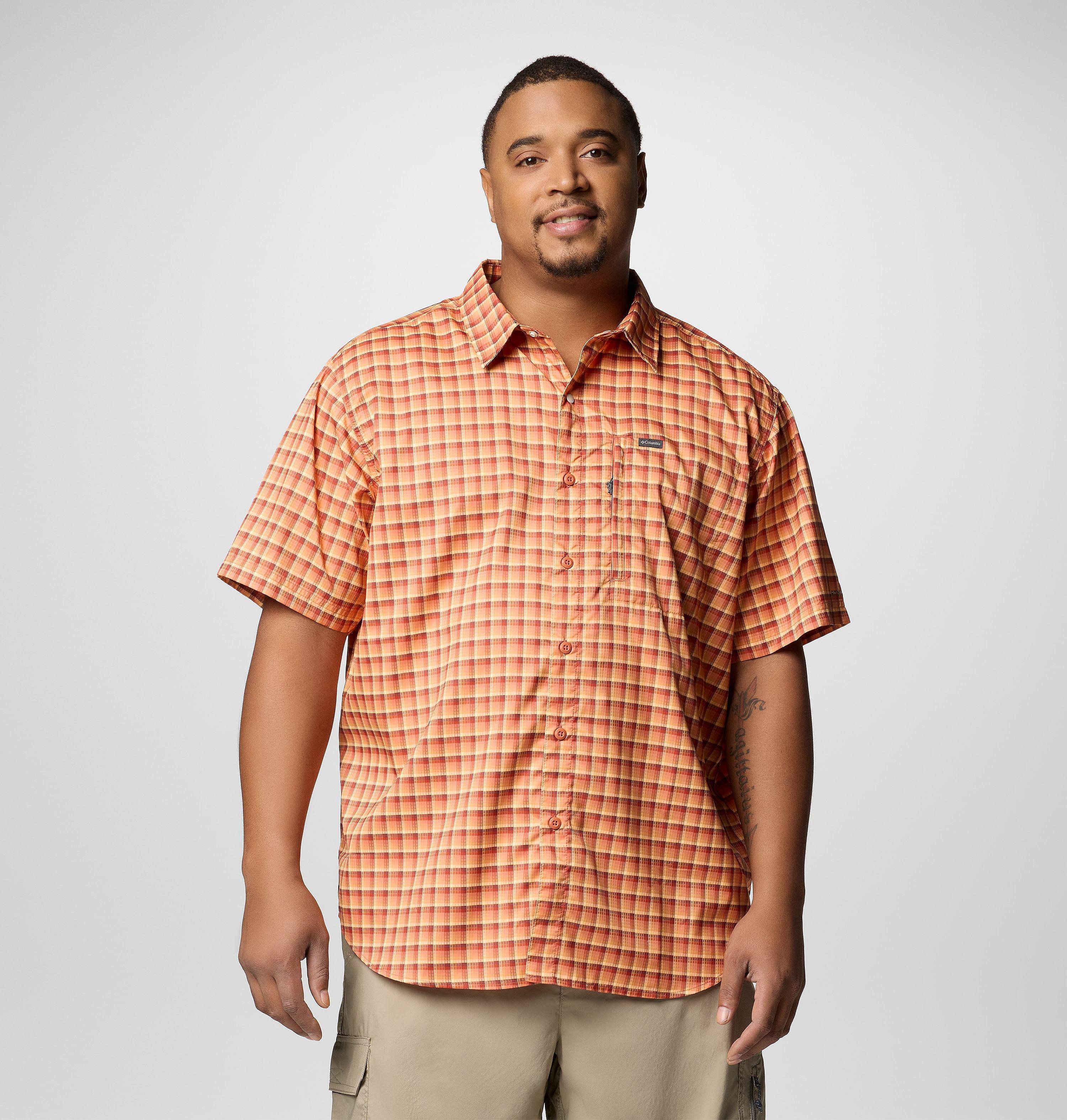 Men's Silver Ridge Utility Lite Novelty Short Sleeve Shirt - Big 1
