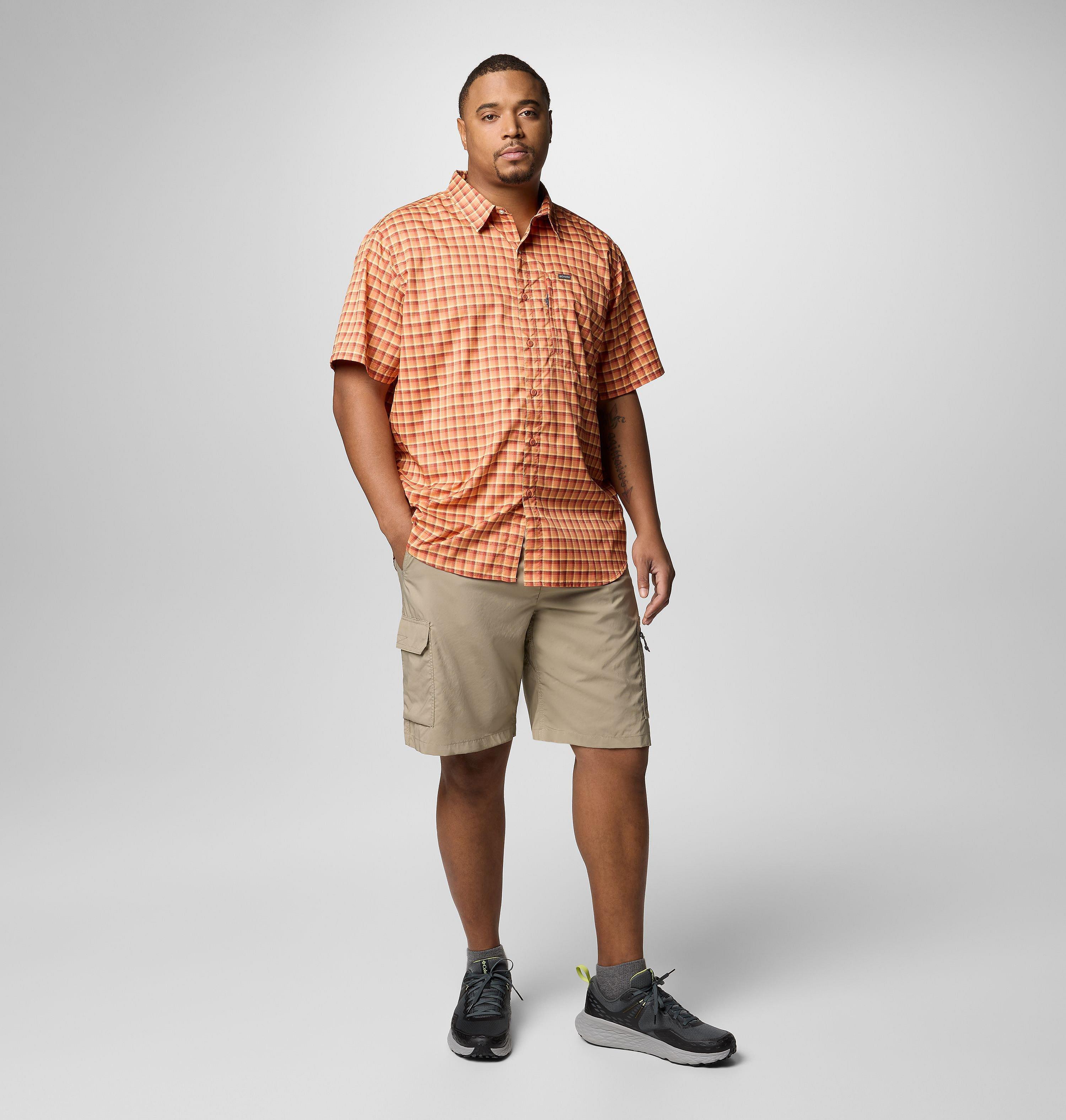 Men's Silver Ridge Utility Lite Novelty Short Sleeve Shirt - Big 2