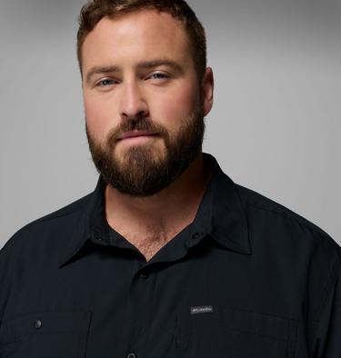 Chemise Manches Courtes Silver Ridge Utility Lite Homme – Grande Taille, Color: Black, image 8