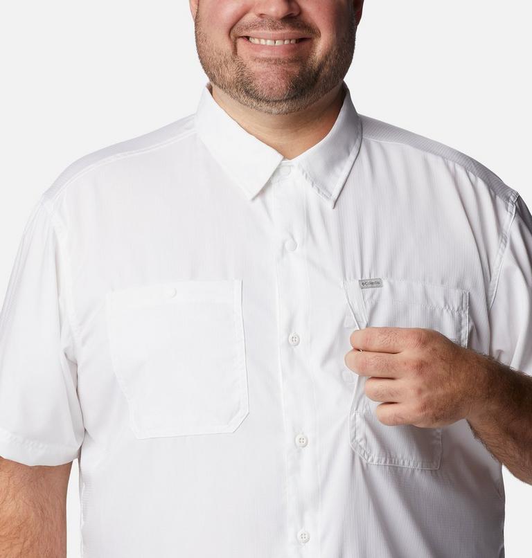 Camisa de manga corta Silver Ridge Utility Lite para hombre - Talla grande, Color: White, image 4