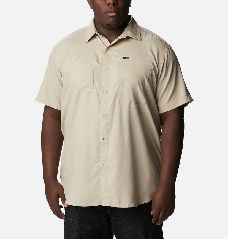 Men's Silver Ridge Utility Lite Short Sleeve Shirt - Extended size, Color: Ancient Fossil, image 1