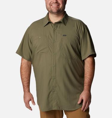 Men's Silver Ridge Utility Lite Short Sleeve Shirt - Extended size, Color: Stone Green, image 5