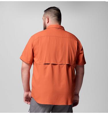 Chemise Manches Courtes Silver Ridge Utility Lite Homme – Grande Taille, Color: Tuscan, image 3