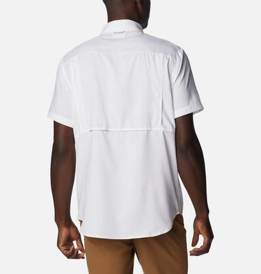 Men's Silver Ridge Utility Lite Short Sleeve Shirt, Color: White, image 12
