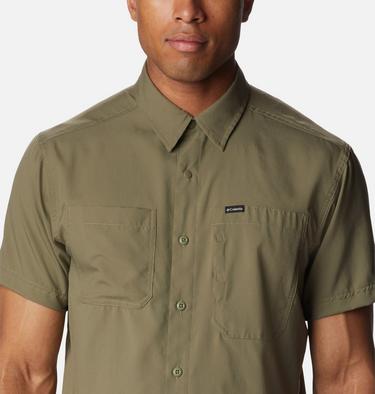 Men's Silver Ridge Utility Lite Short Sleeve Shirt, Color: Stone Green, image 16