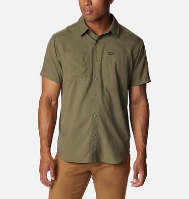 Men's Silver Ridge Utility Lite Short Sleeve Shirt, Color: Stone Green, image 7