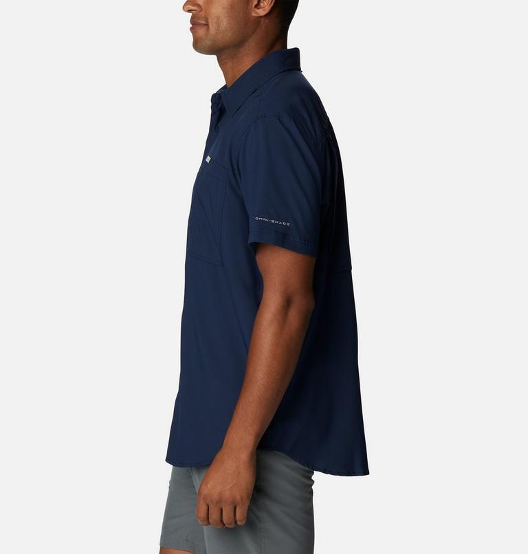 Camisa de manga corta Silver Ridge Utility Lite para hombre, Color: Collegiate Navy, image 3