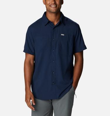 Men's Silver Ridge Utility Lite Short Sleeve Shirt, Color: Collegiate Navy, image 5