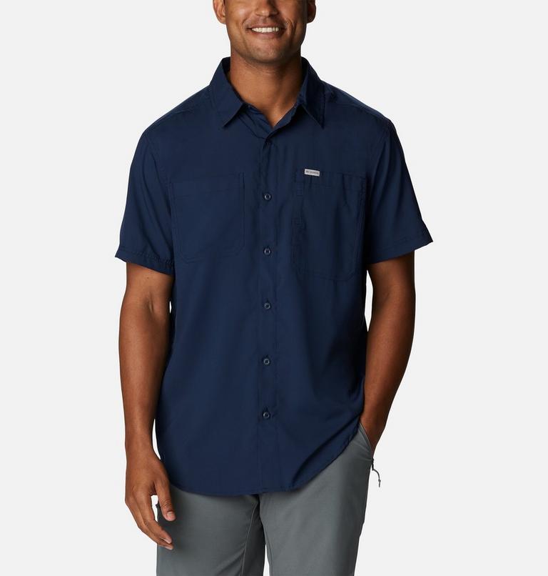 Camisa de manga corta Silver Ridge Utility Lite para hombre, Color: Collegiate Navy, image 1