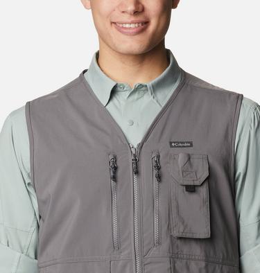 Men's Silver Ridge Utility Vest, Color: City Grey, image 8