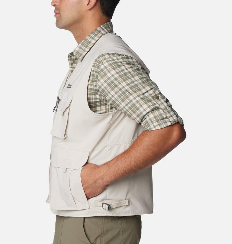 Men's Silver Ridge Utility Vest, Color: Dark Stone, image 3