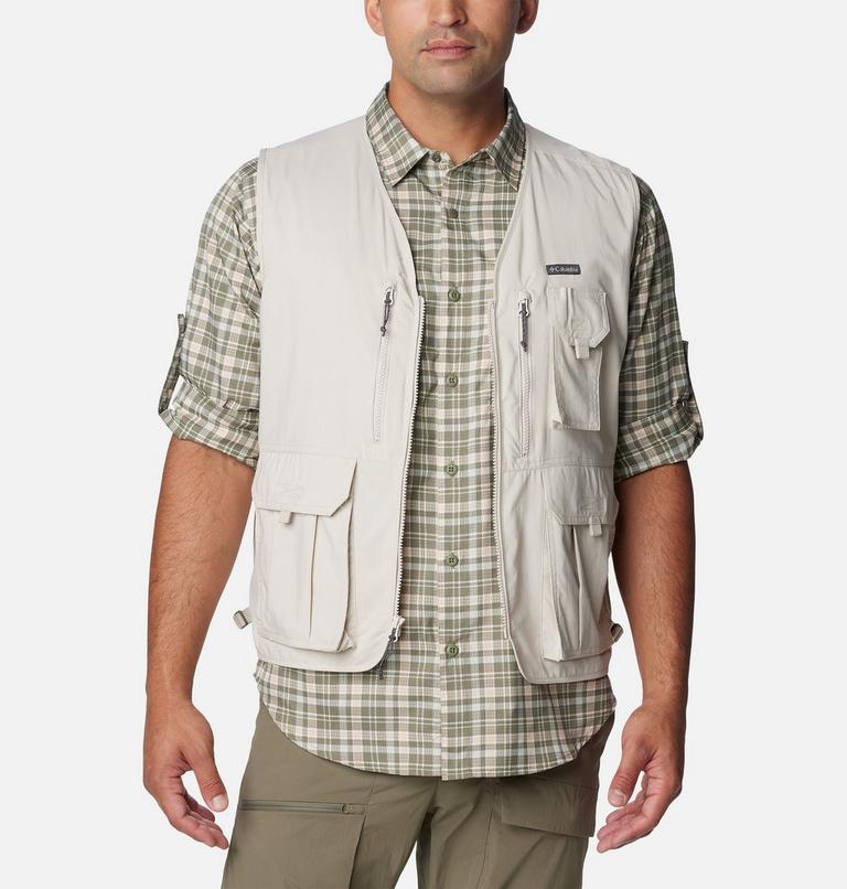 Men's Silver Ridge Utility Vest, Color: Dark Stone, image 6