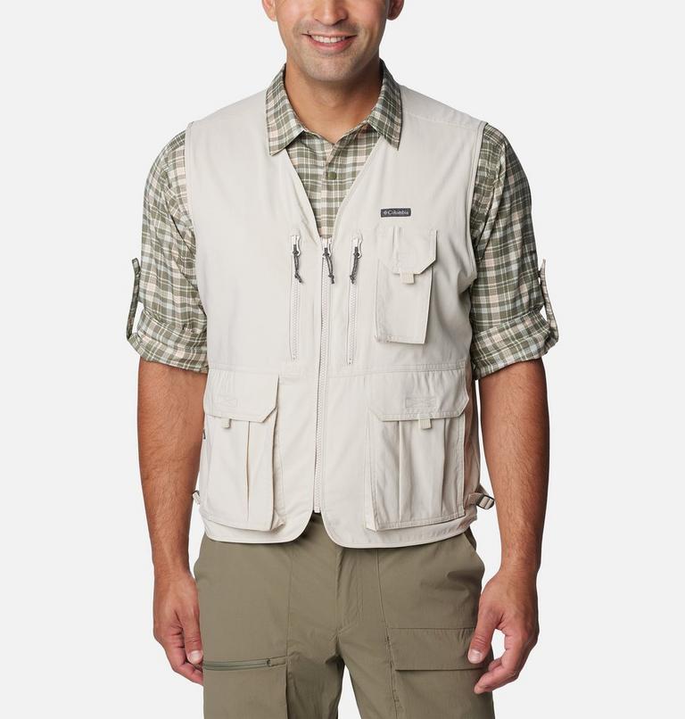 Men's Silver Ridge Utility Vest, Color: Dark Stone, image 1