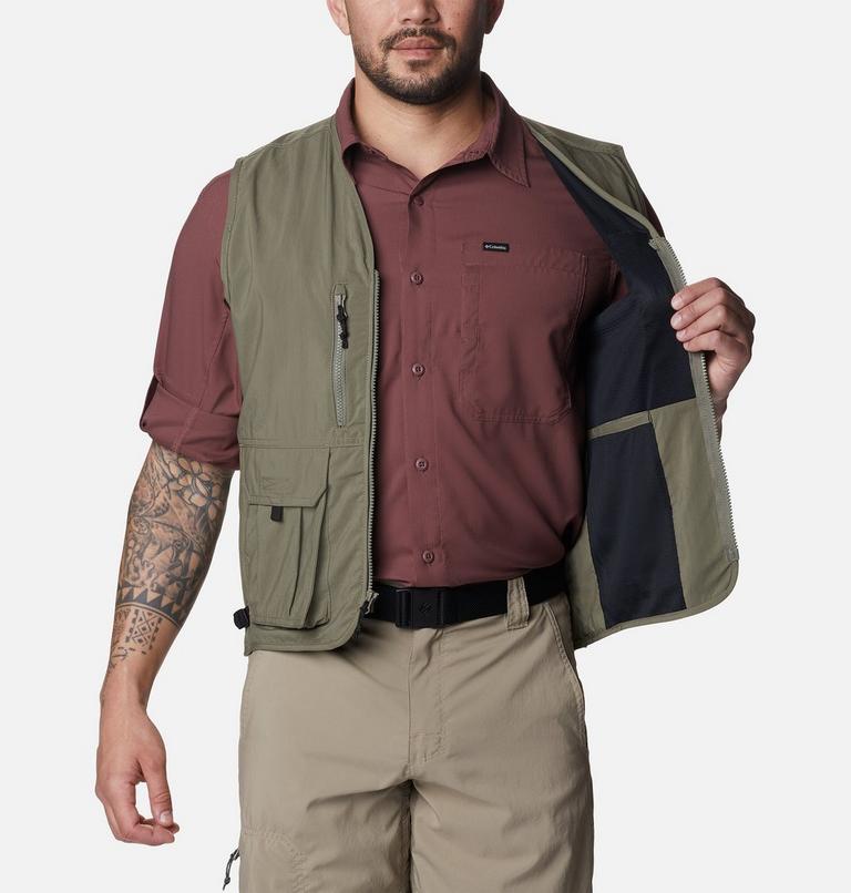 Chaleco Silver Ridge Utility para hombre, Color: Stone Green, image 5
