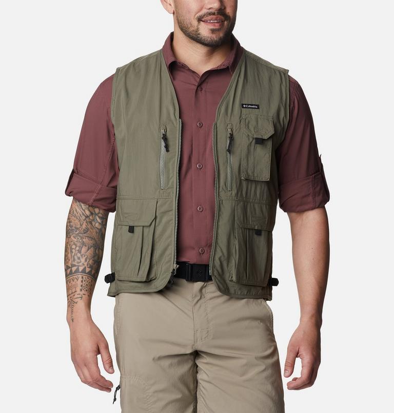 Chaleco Silver Ridge Utility para hombre, Color: Stone Green, image 8