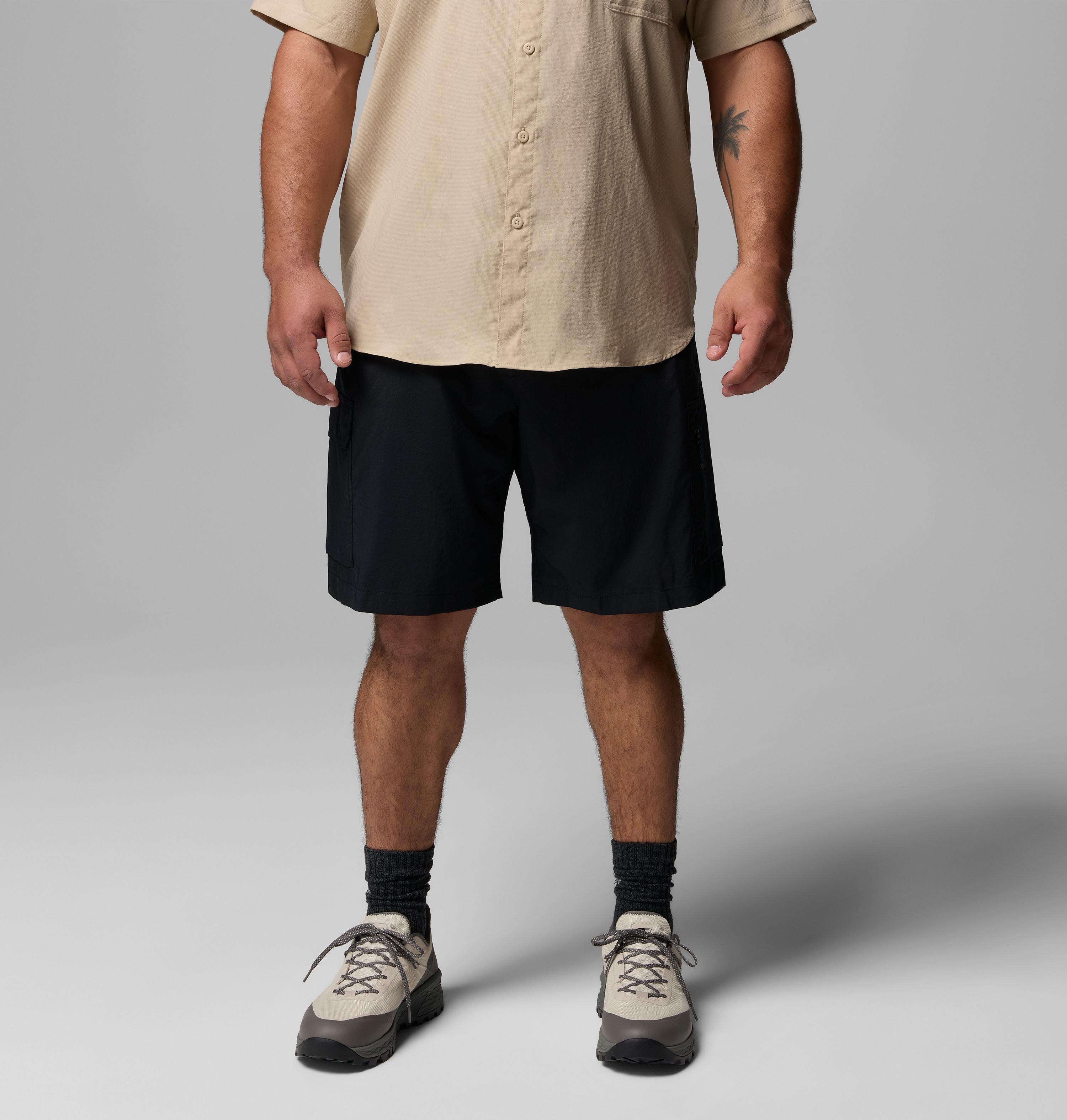 Columbia Sportswear Men's Black Columbia - Silver Ridge™ Utility Cargo Walking Shorts - Extended - Size 42