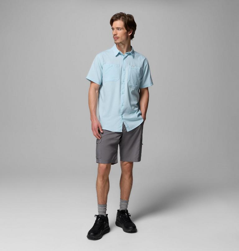 Men's Silver Ridge Utility Cargo Hiking Shorts, Color: City Grey, image 2