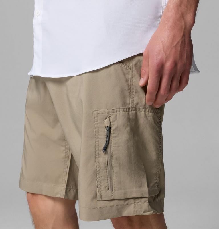 Men's Silver Ridge Utility Cargo Hiking Shorts, Color: Tusk, image 7