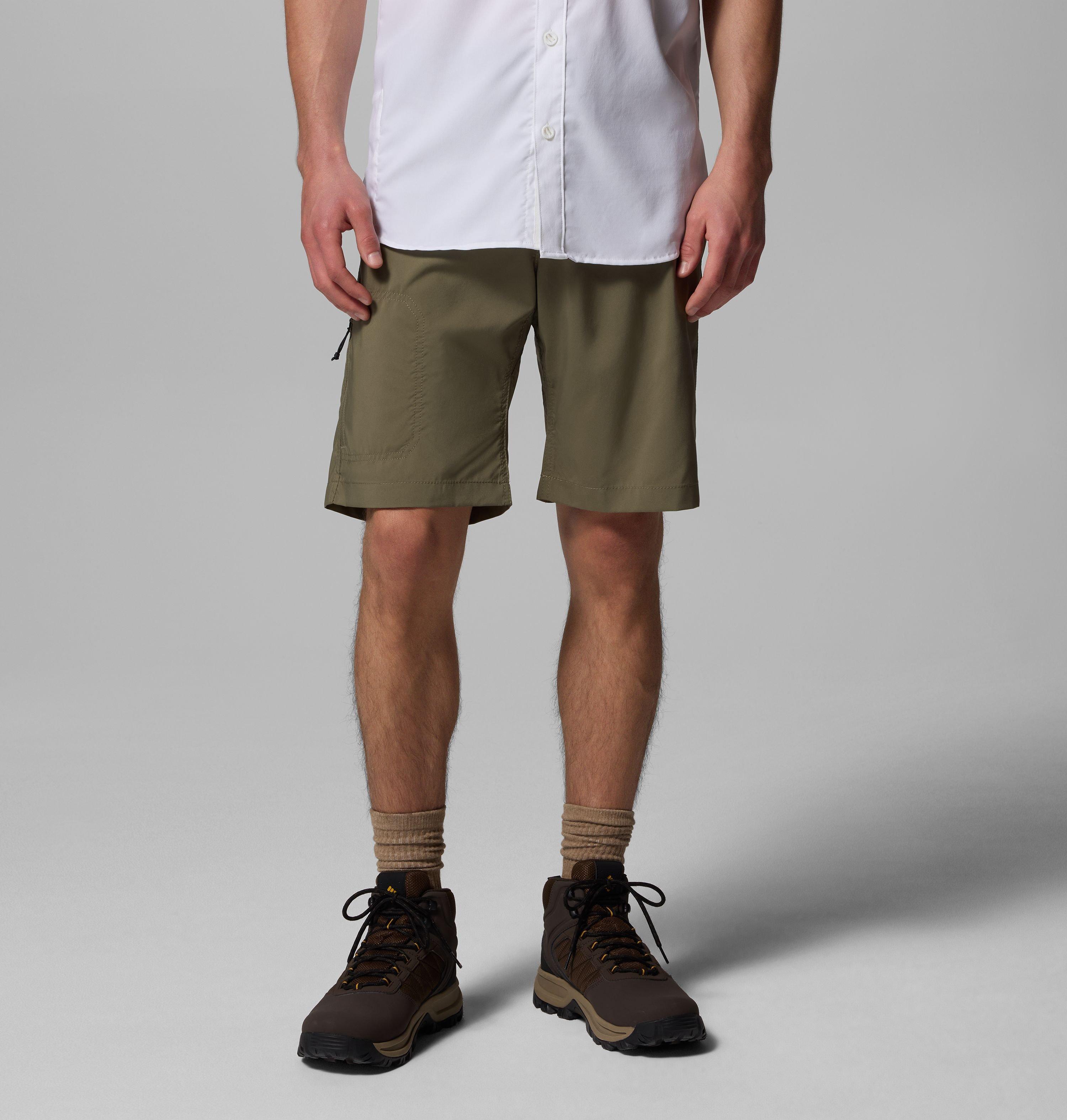 Columbia Sportswear Men's Green Columbia - Silver Ridge™ Utility Walking Shorts - Stone Size 34