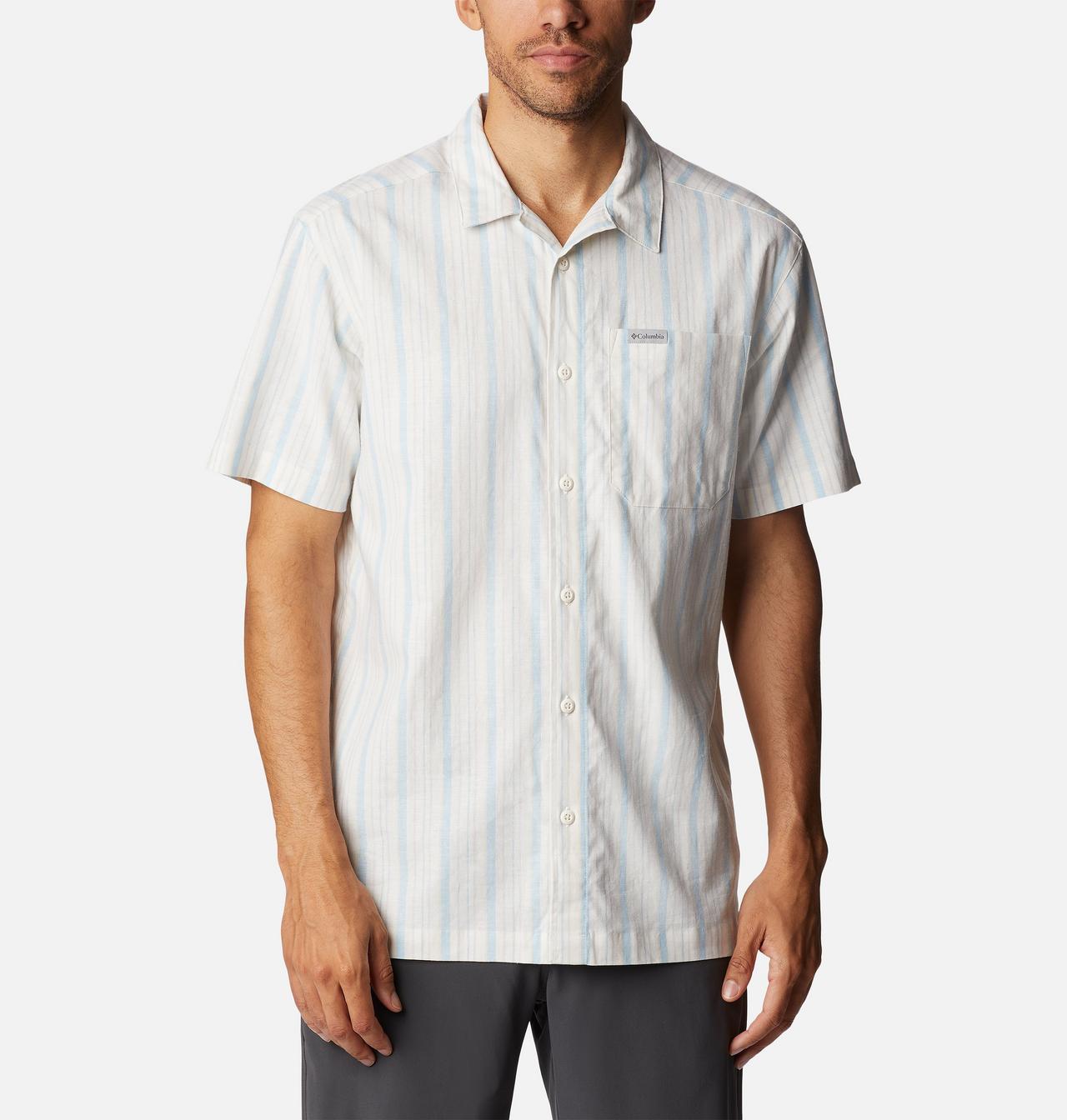 Men's Sage Springs™ Linen Short Sleeve Shirt 1