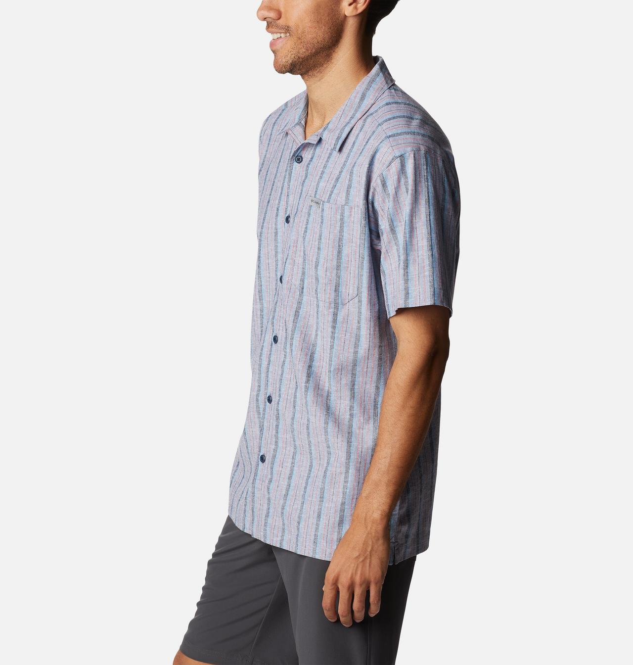 Men's Sage Springs™ Linen Short Sleeve Shirt 3