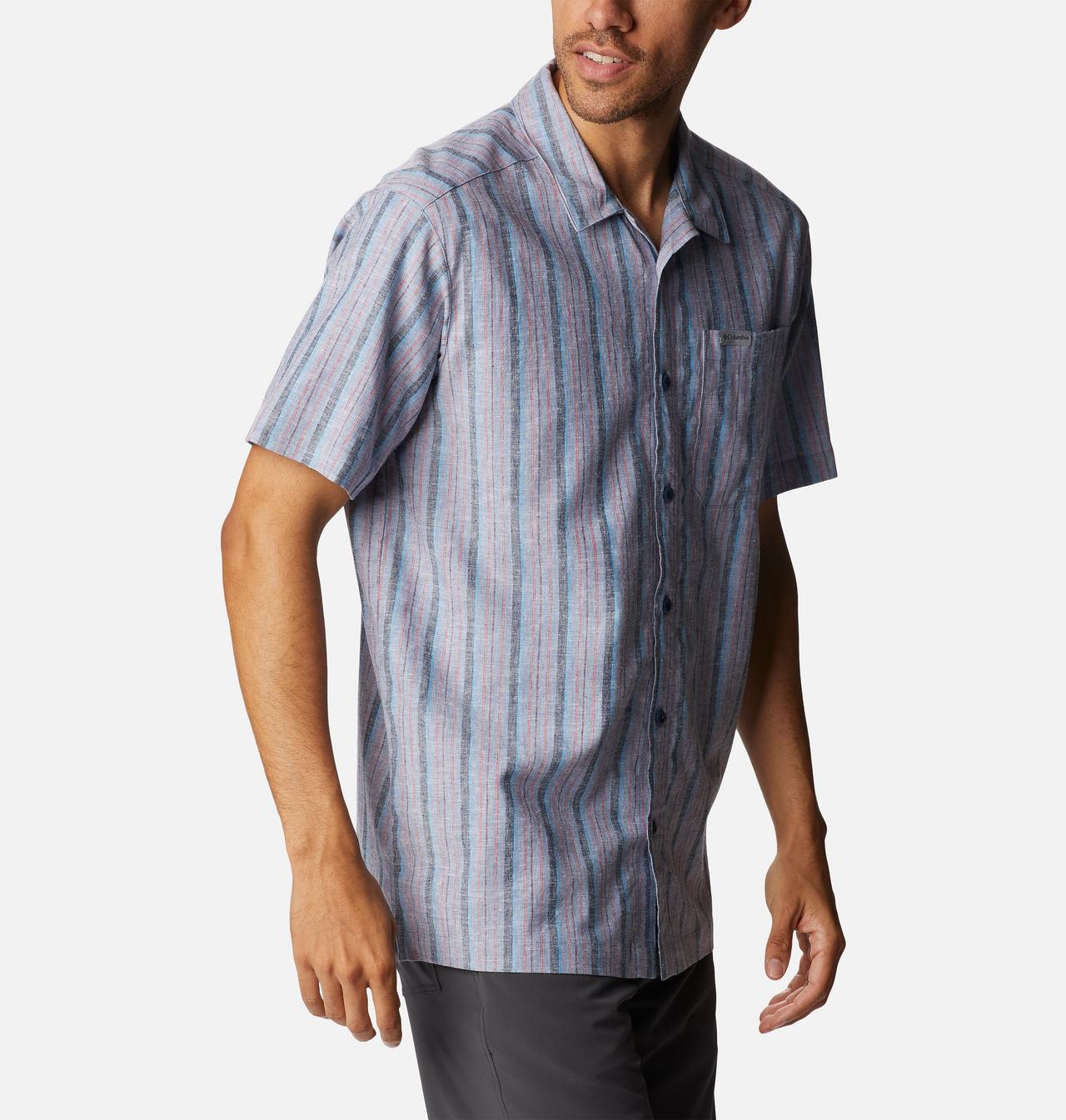 Men's Sage Springs™ Linen Short Sleeve Shirt 5
